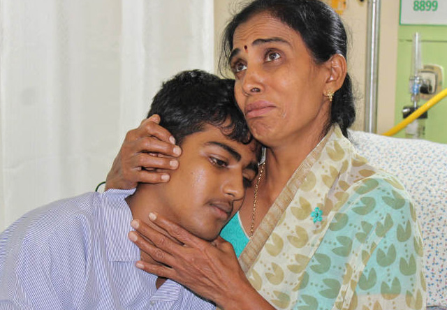 Nithin from Bangalore is fighting cancer (Leukemia) for the third time now and his mother, a poor farmer, has no means to afford the treatment he needs. Together, we can help save Nithin's life.